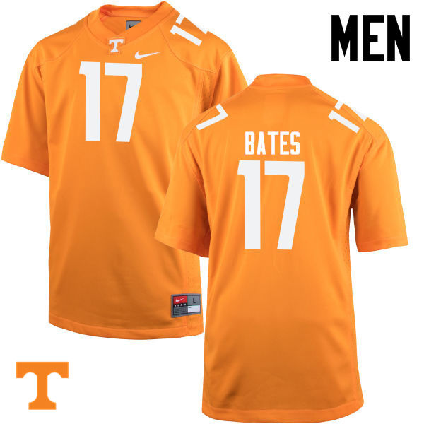 Men #17 Dillon Bates Tennessee Volunteers College Football Jerseys-Orange
